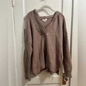 Arie - waffle sweater